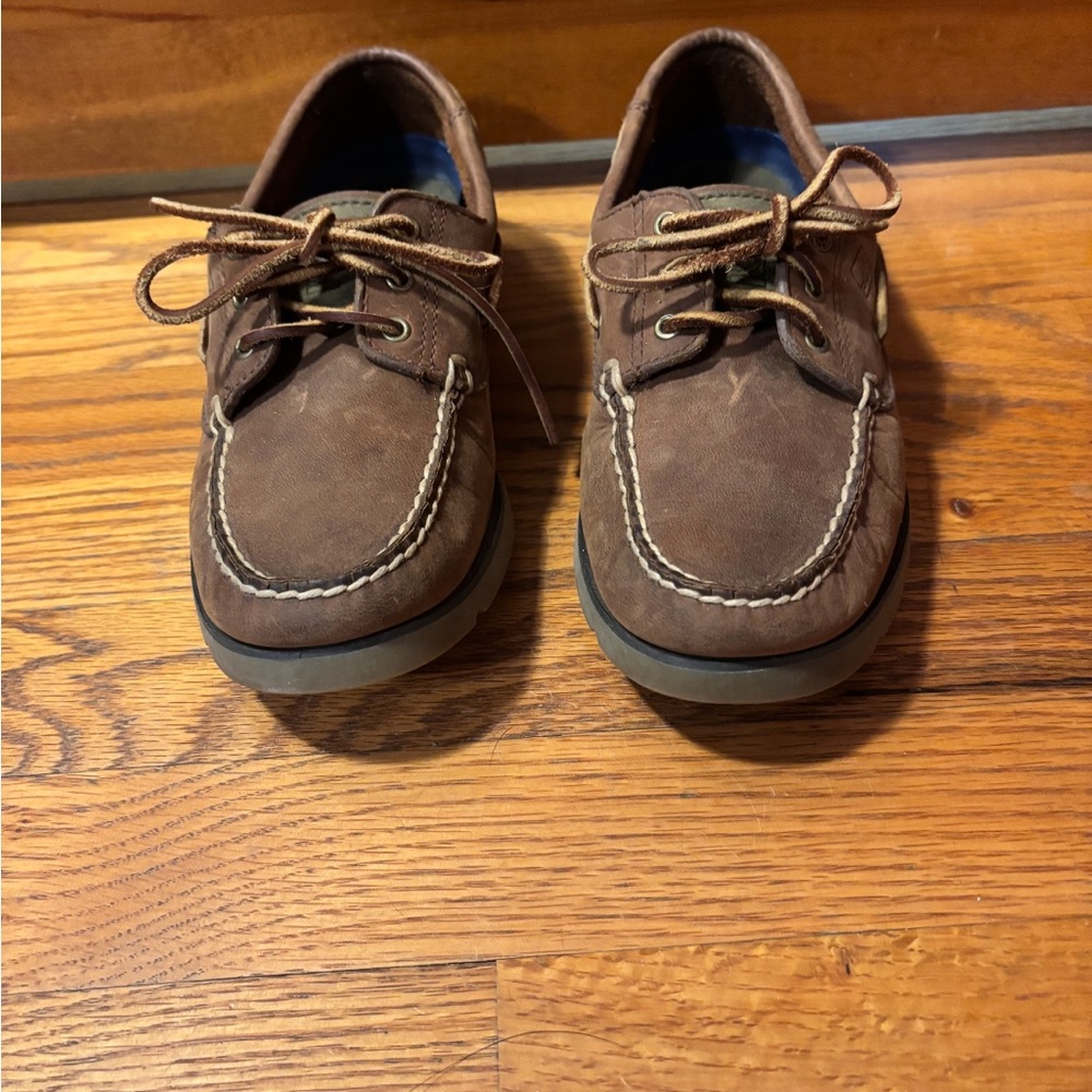 Sperry Dark Brown Boat Shoes